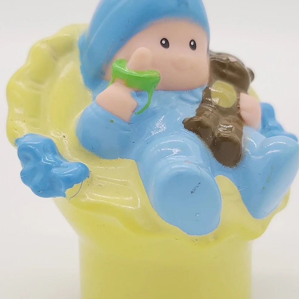 Fisher Price Little People Baby Infant Boy 2008 Home Sweet Home Dollhouse Mattel